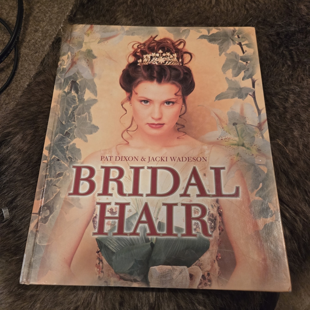 Bridal Hair Book by Pat Dixon & Jacki Wadeson - Cream Cover